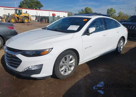 2022 Chevrolet Malibu Fwd Lt из США, поврежденный, VIN 1G1ZD5STXNF138531